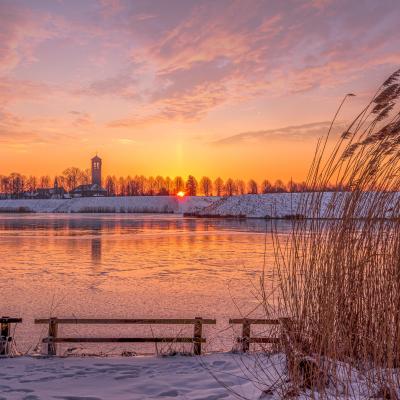 Zonsopkomst Heusden